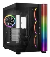 be quiet! PC-Gehäuse Light Base 900 FX Schwarz - Unterstützte Mainboards: XL-ATX - E-ATX - ATX - Micro-ATX - Mini-ITX - Detailfarbe: Schwarz - Anzahl Lüfterplätze: 10 - Sichtfenster: Ja - Netzteil vorinstalliert: Nein - Gehäuse Bauart: Mid-Tower