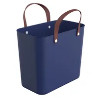 Rotho Tasche Albula Style Iris dunkelblau - Breite: 40 cm - Detailfarbe: Dunkelblau - Material: Recycling-Kunststoff - Höhe: 34 cm - Länge: 23.5 cm