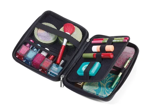 Troika Travel Case schwarz - Tiefe: 22 cm - Breite: 16 cm - Wasserfest: Nein - Höhe: 5 cm - Eigenschaften: Keine Eigenschaft - Zertifikate: Keine Zertifizierung