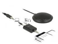 Delock Kondensatormikrofon 3.5 mm für Konferenz - Typ: Einzelmikrofon - Bauweise: Andere - Anwendungsbereich: Konferenz - Wandlerprinzip: Dynamisch - Richtcharakteristik: Kugel - Umschaltbare Richtcharakteristik: Nein