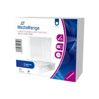 MediaRange Hülle CD / DVD Retail Pack - Produkttyp: Ersatzhüllen - Medientyp: CD - DVD - Nutzinhalt Gesamt: 1 Stück - Ausstattung: Sichtfenster - Verpackungseinheit: 5 Stück