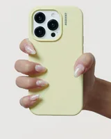 Nudient Back Cover Base Case iPhone 15 Plus Pale Yellow - Grundfarbe: Gelb - Fallsicher: Keine Angaben - Kompatible Hersteller: Apple - Detailfarbe: Gelb - Mobiltelefon Kompatibilität: iPhone 15 Plus - Material: Kunststoff - Silikon