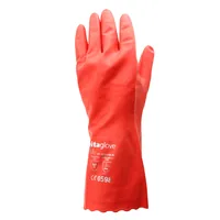Weita Reinigungshandschuh Charlie Robusto L 1 Stück, Rot - Grösse: L - Detailfarbe: Rot - Eigenschaften: Keine Eigenschaft - Zertifikate: Keine Zertifizierung - Verpackungseinheit: 1 Stück - Material: Polyvinylchlorid (PVC)
