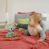 fehn Plüsch DoBabyDoo Koala - Material: Bouclette - Druckstoff - Softvelour - Detailfarbe: Mehrfarbig - Alter ab: 3 Monate