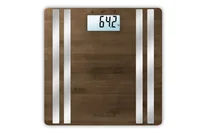 Medisana BS 552 Rectangle Bamboo, Silver Electronic personal scale