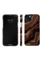 Ideal of Sweden Back Cover Dark Amber Marble iPhone 15 Plus - Grundfarbe: Braun - Fallsicher: Keine Angaben - Kompatible Hersteller: Apple - Detailfarbe: Braun - Mobiltelefon Kompatibilität: iPhone 15 Plus - Material: Polycarbonat (PC) - Polyester