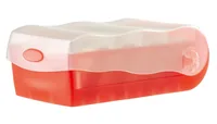 HAN Karteibox Croco A7 Rot - Produkttyp: Karteibox - Medienformat: A7 - Detailfarbe: Rot - Material: Polypropylen (PP)