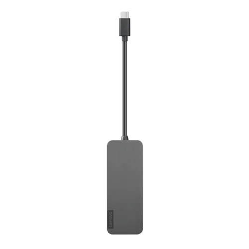 Lenovo 4X90X21427 Schnittstellen-Hub USB 3.2 Gen 2 (3.1 Gen 2) Type-C 20000 Mbit/s Grau