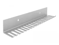Delock Kabelführungsschiene 318x65mm, , Grau - Detailfarbe: Grau