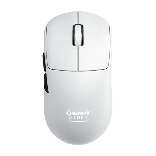 Cherry Gaming-Maus XTRFY M68 Pro Weiss - Maus Features: Programmierbare DPI-Einstellung - Umschaltbare DPI-Auflösung - Seitliche Zusatztasten - Scrollrad - Bedienungsseite: Rechtshänder - Detailfarbe: Schwarz - Gewicht: 55 g - Verbindungsart: Kabellos - S