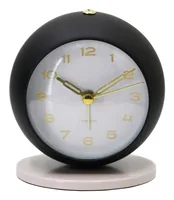 Karlsson Reina Mechanical alarm clock Black, Grey