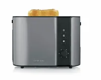 Severin AT 9573 toaster 2 slice(s) 800 W Anthracite, Black