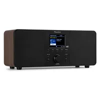 Audizio DAB+ Radio Genua Braun - Radio Tuner: FM - DAB+ - Stromversorgung: Netzbetrieb - Detailfarbe: Braun - Ausstattung: Sleep-Timer - Equalizer - Display - Weckfunktion - Schlummerfunktion - Fernbedienung - Senderspeicher - Typ: Tischradio