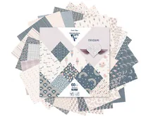 Clairefontaine Faltblätter Origami Little Love 70 g/m², 60 Blatt - Papierformat: 15 x 15 cm - Selbstklebend: Nein - Papierfarbe: Farbig assortiert - Papiertyp: Bastelpapier - Mediengewicht: 70 g/m² - Verpackungseinheit: 60 Stück