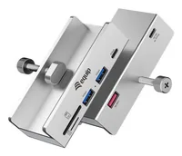 Equip 128968 interface hub USB 3.2 Gen 1 (3.1 Gen 1) Type-A 5000 Mbit/s Aluminium