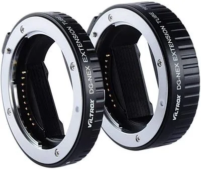 Viltrox Objektiv-Konverter DG-NEX - Kompatible Hersteller: Sony - Konvertertyp: Makro - Kamera-Bajonett: Sony E-Mount