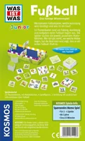 Kosmos Kinderspiel Was ist Was Junior: Fussball - Sprache: Deutsch - Kategorie: Quiz- & Wissensspiel - Lernspiel - Altersempfehlung ab: 5 Jahren - Spieldauer: 15 min - Min. Anzahl Spieler: 2 - Max. Anzahl Spieler: 4