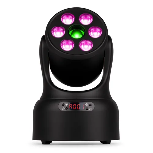 BeamZ Moving Head NOVA68G-BK - Ausstattung: DMX-fähig - Gobo - Leuchtmittel: LED - Funktionen: Wash - Typ: Moving Head