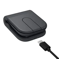 Logitech Maus Mobi Fold faltbar, Graphit - Maus-Typ: Mobile - Bedienungsseite: Universal - Maus Features: Faltbar - Programmierbare DPI-Einstellung - Programmierbare Tasten - Detailfarbe: Graphit - Schnittstelle: Bluetooth - Verbindungsart: Kabellos
