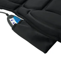 VITALmaxx Massagesitzauflage 5-Zonen - Produkttyp: Massagesitzauflage - Detailfarbe: Schwarz - Körperbereich: Hüfte - Rücken - Oberschenkel - Nacken - Massageart: Perkussionsmassage - Wärmefunktion: Ja - Vibrationsfunktion: Ja