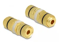 Delock Audio-Adapter Optik 1 Polklemme Spezial - Spezial - Kabeltyp: Adapter - Audioanschluss Seite A: Spezial - Audioanschluss Seite B: Spezial - Audiokanäle: 1