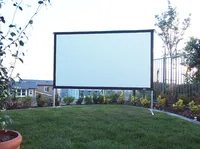 Elite Screens Mobile Leinwand Yard Master 2 OMS100H2 221.5x124.5 cm 16:9 - Leinwandtyp: Mobile-Leinwand - Bildbreite: 221.5 cm - Bildhöhe: 124.5 cm - Format: 16:9 - Gewicht: 9200 kg - Fernbedienung: Nein