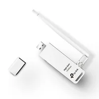 TP-Link WLAN-N USB-Stick TL-WN722N - Schnittstelle Hardware: USB 2.0 - WLAN Standard: IEEE 802.11n (Wi-Fi 4) - IEEE 802.11b (Wi-Fi 2) - IEEE 802.11g (Wi-Fi 3) - Frequenzband: 2.4 GHz - Formfaktor: Extern - Höhe Slot-Blech: Extern