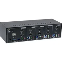InLine 62654I KVM switch Black, Grey