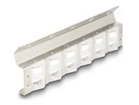 DeLOCK Keystone Holder 12 port tiltable for 10″ and 19″ rack and wall mounting