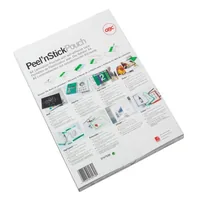 GBC Laminierfolie Premium A4 125 µm selbstklebend, 100 Stk - Mediengewicht: 125 µm - Folien Anwendungsbereich: Heisslamination - Folien Effekt: Selbstklebend - Wasserabweisend - Papierformat: A4 - Zubehörtyp: Laminierfolie