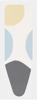 Brabantia Bügelbrettbezug B, Perfect Flow – Spring Bubbles 124 x 38 cm - Bügelbrettbezug: Baumwolle (CO) - Zubehörtyp: Bügelbrettbezug - Detailfarbe: Mehrfarbig - Breite max.: 124.9 cm - Material: Baumwolle - Länge max.: 38 cm