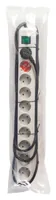 Brennenstuhl Steckdosenleiste ECO-Line 10x 3m lichtgrau