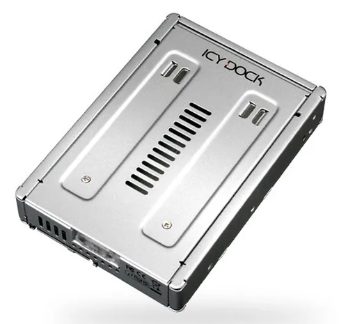 Icy Dock MB982IP-1S-1 storage drive docking station Silber
