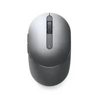Dell Mobile Maus Pro Wireless MS5120W Titan Gray - Maus-Typ: Business - Maus Features: Daumentaste - Scrollrad - Bedienungsseite: Rechtshänder - Detailfarbe: Titanium - Grau - Verbindungsart: Kabellos - Schnittstelle: USB-A - Bluetooth