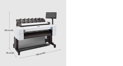 HP Designjet T2600dr 36-in PostScript Multifunction Printer stampante grandi formati Getto termico d'inchiostro A colori 2400 x 1200 DPI A0 (841 x 1189 mm) Collegamento ethernet LAN