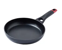 Pyrex Bratpfanne Optima+ Ø 20 cm - Material: Aluminium - Pfannentyp: Bratpfanne - Kompatible Kochfelder: Glaskeramik - Feuer - Gas - Halogen - Induktion - Elektro - Antihaftbeschichtung: Ja - Detailfarbe: Schwarz - Set: Nein
