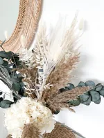 Soli Collection Trockenblumen Lara 60 cm, Weiss/Grün - Produkttyp: Trockenblumen - Detailfarbe: Grün - Weiss - Verpackungseinheit: 1 Stück