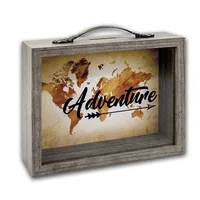 Goldbuch Spardose Adventure Weltkarte - Breite: 22 cm - Höhe: 21 cm - Länge: 7.5 cm - Produkttyp Geschenke: Spardosen - Motiv: Weltkarte