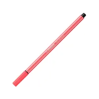 STABILO Fasermaler Pen 68 Neon Rot - Strichstärke: 1 mm - Set: Nein - Verpackungseinheit: 1 Stück - Eigenschaft-Stift: Keine - Anwender: Schule - Büro - Erwachsene - Kinder - Fasermaler & Fineliner Art: Filzstift