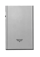 TRU VIRTU Portemonnaie Card Case Click & Slide - Nachhaltigkeit: Nicht angegeben - Farbe: Silber - Verschlussart: Slider - Münzfach: Nein - RFID-Schutz: Ja - Material: Acrylnitril-Butadien-Styrol (ABS) - Aluminium