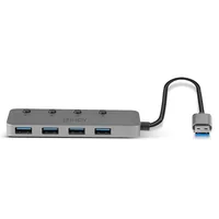 LINDY 4 port USB 3.0 hub - with on/off switch