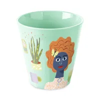 Koziol Trinkbecher Nora M Sisters Grow 300 ml, 1 Stück, Mehrfarbig - Glas Typ: Trinkbecher - Material: Kunststoff - Detailfarbe: Mehrfarbig - Höhe: 8.9 cm - Volumen: 300 ml