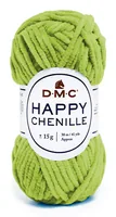 DMC Wolle Happy Chenille Hellgrün, 38 m - Packungsgrösse: 1 Stück - Waschbar bei: 40 °C - Länge: 38 m - Detailfarbe: Hellgrün - Material: Polyester - Nadelstärke: 3 mm