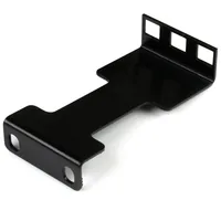 StarTech.com Server Rack Depth Extender - 1U - 4in / 10 cm - TAA Compliant - Recessed Rack Adapter - Rack Mount Adapter Kit - Network Rack Extender