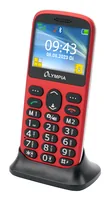 Olympia Mobiltelefon SUN Großtasten rot