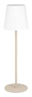 EGLO Leuchten Tischleuchte FIORANA beige exkl. E14 1x40W - Betriebsart: Netzbetrieb - Lampensockel: E14 - Farbtemperatur Kelvin: Je nach Leuchtmittel - Zusätzliche Ausstattung: Keine - Gesamtleistung: 40 W - Dimmbar: nicht dimmbar
