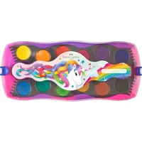 FABER-CASTELL Farbkasten Connector 125035 Einhorn 12 Farben