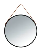 WENKO 24424100 wall mirror Round Black