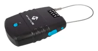 M-Wave Alarmschloss Lock 'N' Roll Alarm - Schlossart: Zahlenschloss - Länge: 500 mm - 730 mm - Schliesssystem: Zahlencode - Sportart: Velo - Farbe: Schwarz