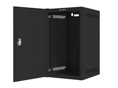 LANBERG 10 WALL-MOUNTED RACK CABINET 9U (280X310, BLACK)